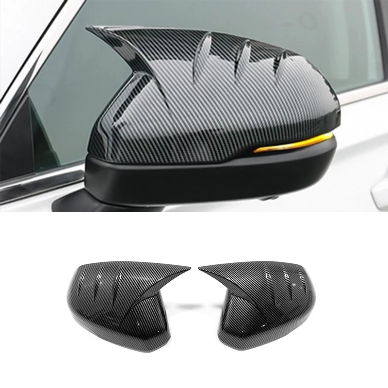 

Для Honda HRV HR-V VEZEL 2021-2022 ABS углеродное волокно автомобильные Внешние аксессуары для бокового зеркала заднего вида декоративный защитный чехол