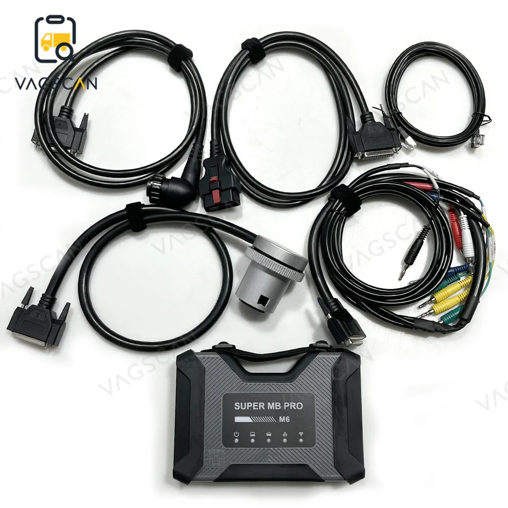 

Full Function for M6 Super MB PRO M6 Wireless Star with 5 cables diagnosis Tool Support for W223 C206 W213 W167