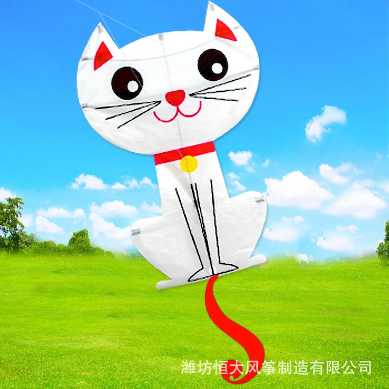 Воздушные змей Weifang милые красочные Коты Детские Мультяшные животные воздушные