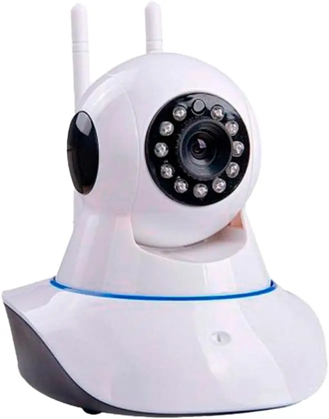 

NEW cameras vigilância Câmera Sem Fio Wifi Hd 720p Robo Wireless Com áudio Grava em Cartão Sd com 2 Antenas e Visão Noturna