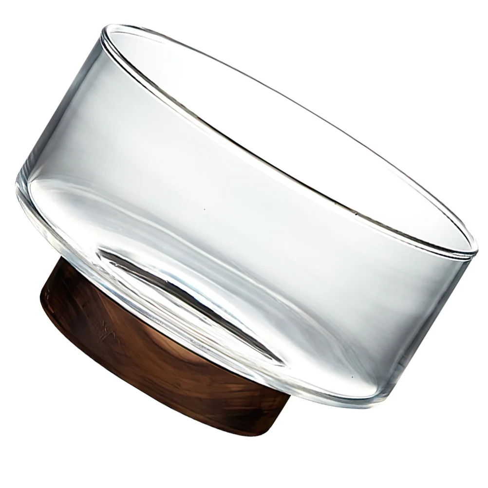 

Veggie Platter Japanese Style Glass Fruit Plate Creative Salad Bowl Household Kitchen Gadget Container Bowls