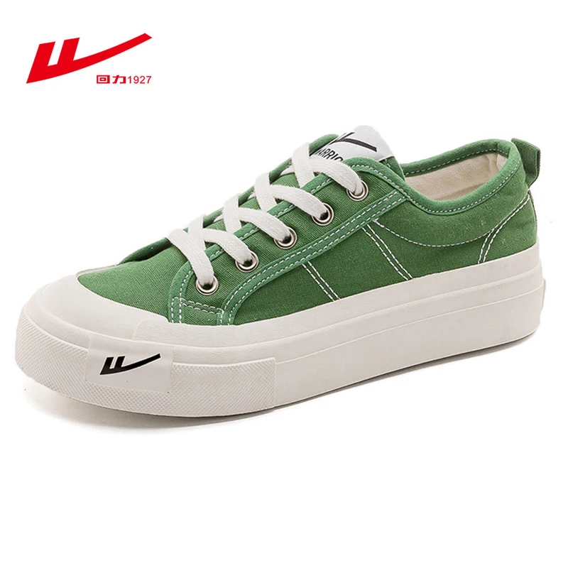 Холщовые туфли WARRIOR унисекс низкие дышащие повседневная холщовая теннисная