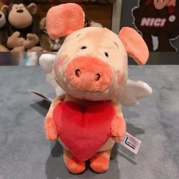28/32cm Kawaii Funny Girlfriend Gift Cartoon Doll Stuffed Animals Plush Toy Pink Pig Soft Antistress Pillow Cute Christmas Girls