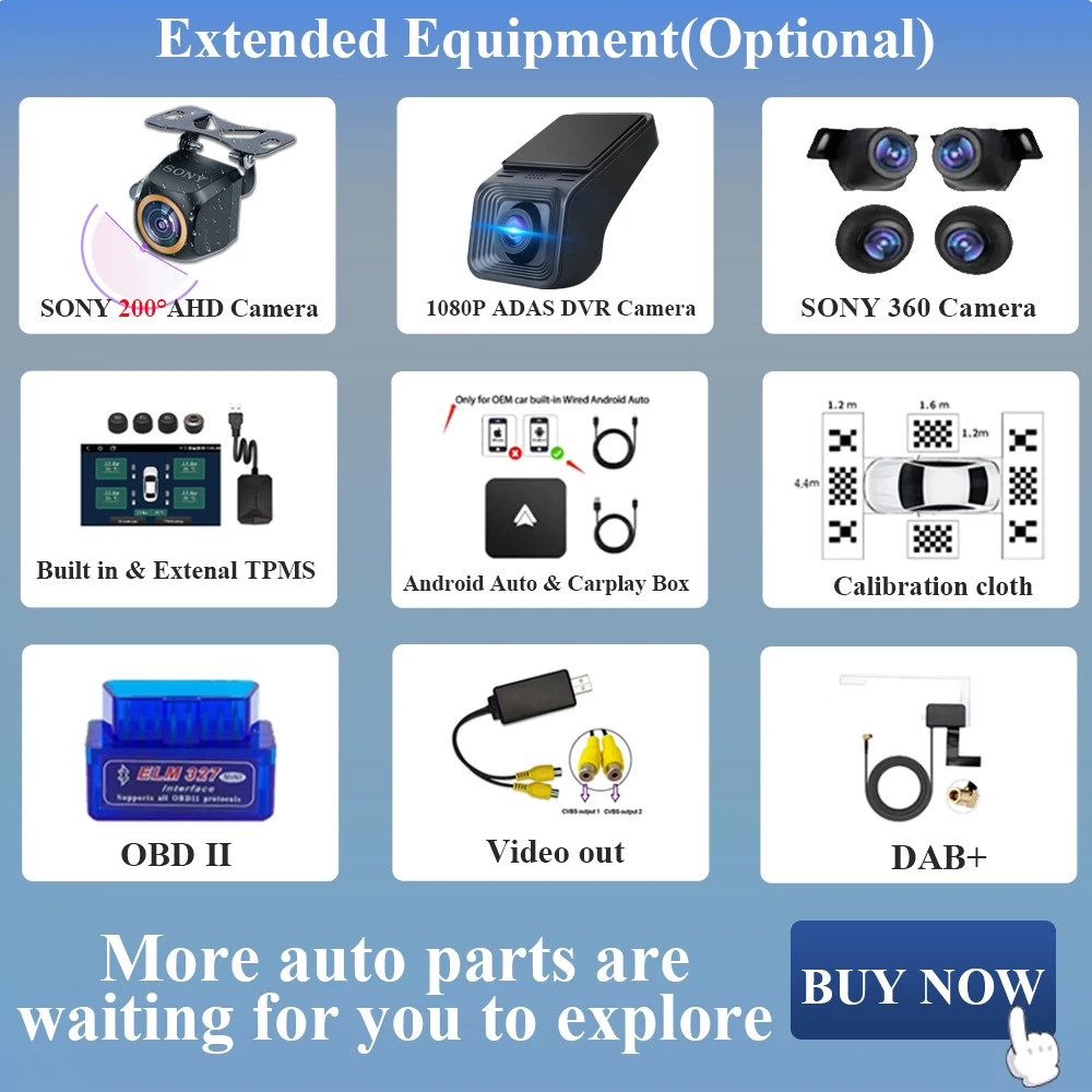 Калибровочная ткань с закаленной пленкой для автомобильного радио-плеера Android DAB