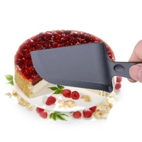 1pc pizza cutter plastic cake knife pie for cheese dessert cutlery bakeware spatula tool wedding slicer