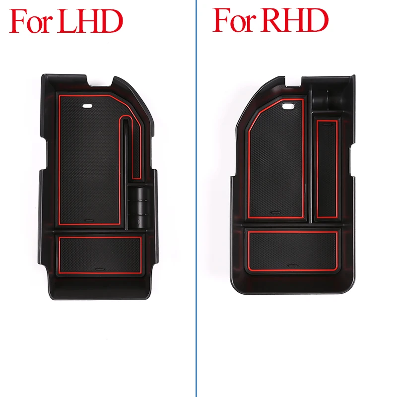 

RHD For Toyota Camry 2018 LHD Car Central Armrest Storage Box Console Arm Rest Tray Holder Stowing Case Pallet Container tg