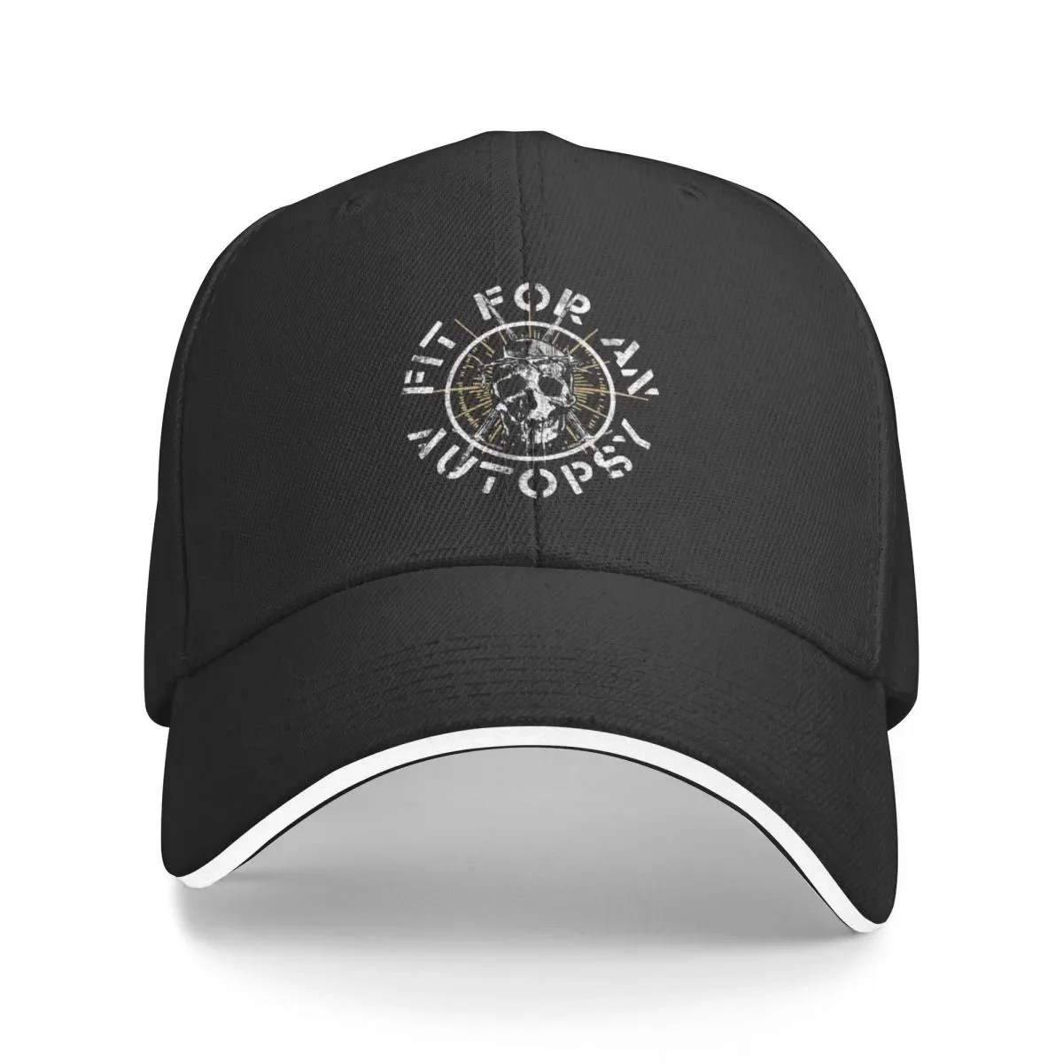 

New FIT FOR AN AUTOPSY Cap Baseball Cap fur hat cap cap woman Men's