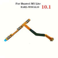 original power onoff volume side button key flex cable for huawei m5 lite 10 1 inch bah2 w09al10 power audio replacement