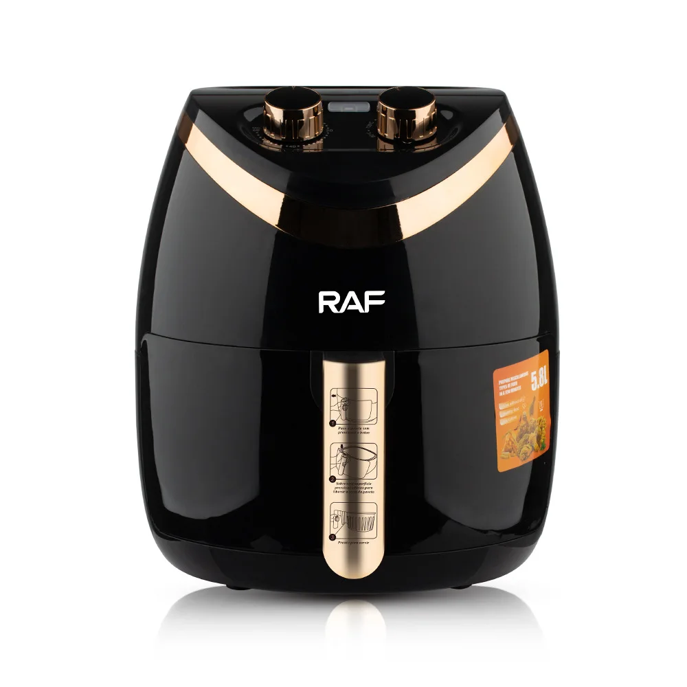 

EU Oil-free Air Fryer Household 8.5L Large Capacity Full-automatic Intelligent Electric Multi-function Deep Fat Fryer 220V 1500W