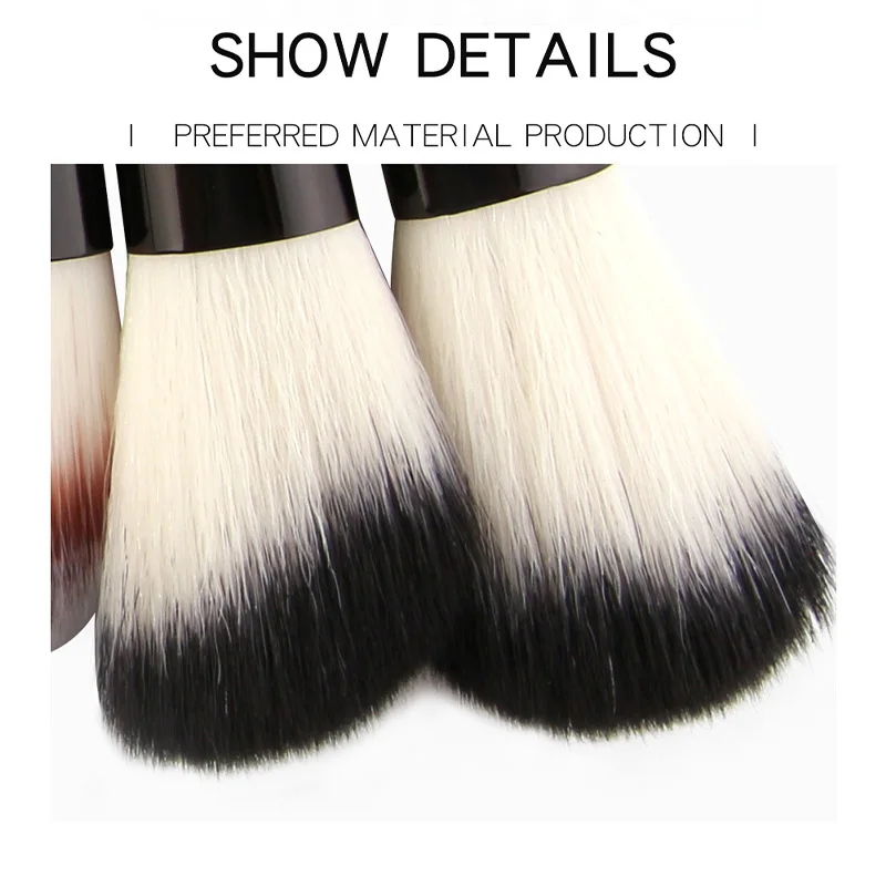 20Pcs/Lot Makeup Brushes Tool Set Cosmetic Powder Eye Shadow Foundation Blush Blending Kabuki Beauty Make Up Brush Maquiagem images - 6