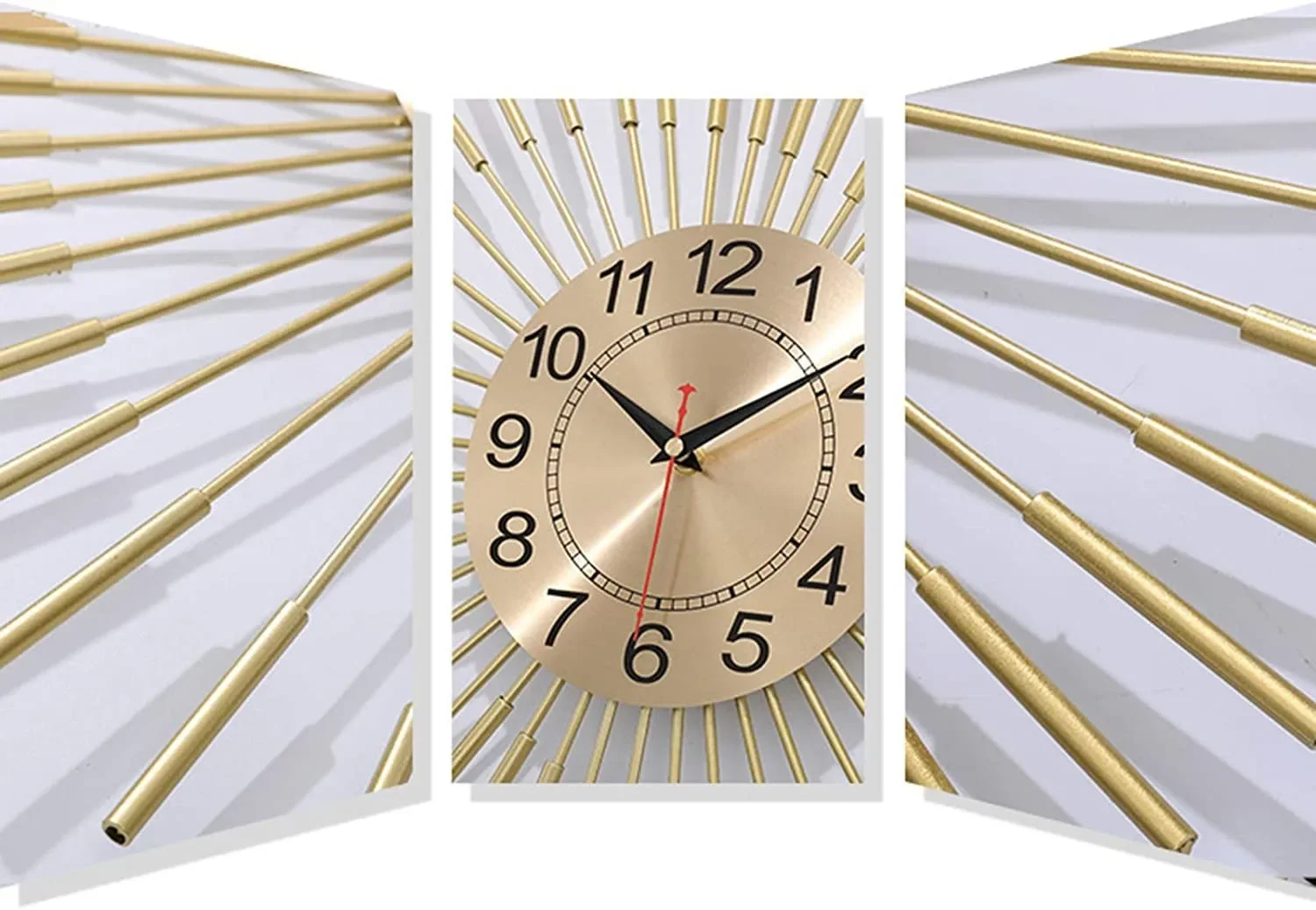 Павлин с открытым экраном аксессуары для дома часы из кованого железа украшение