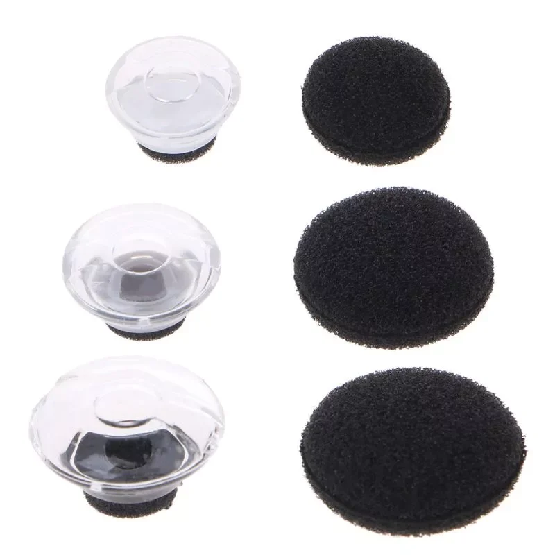 

Silicone Ear Pads Earphone Clear Earbuds Tips Eargels Black Foam Accessories For Plantronics For Voyager Legend Earphone