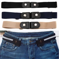 new buckle free belt for woman jean pants fashion no buckle stretch elastic waist belt for womenmen waist designer belts