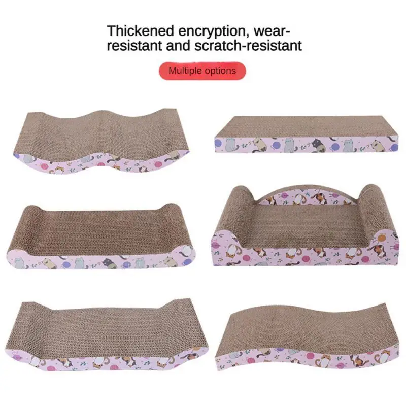 

Accessories Cat Paper Anti-scratch Pet Cat Kitten Environmentally Wear-resistant Accessories Cat Toys Friendly Scratcher Cat