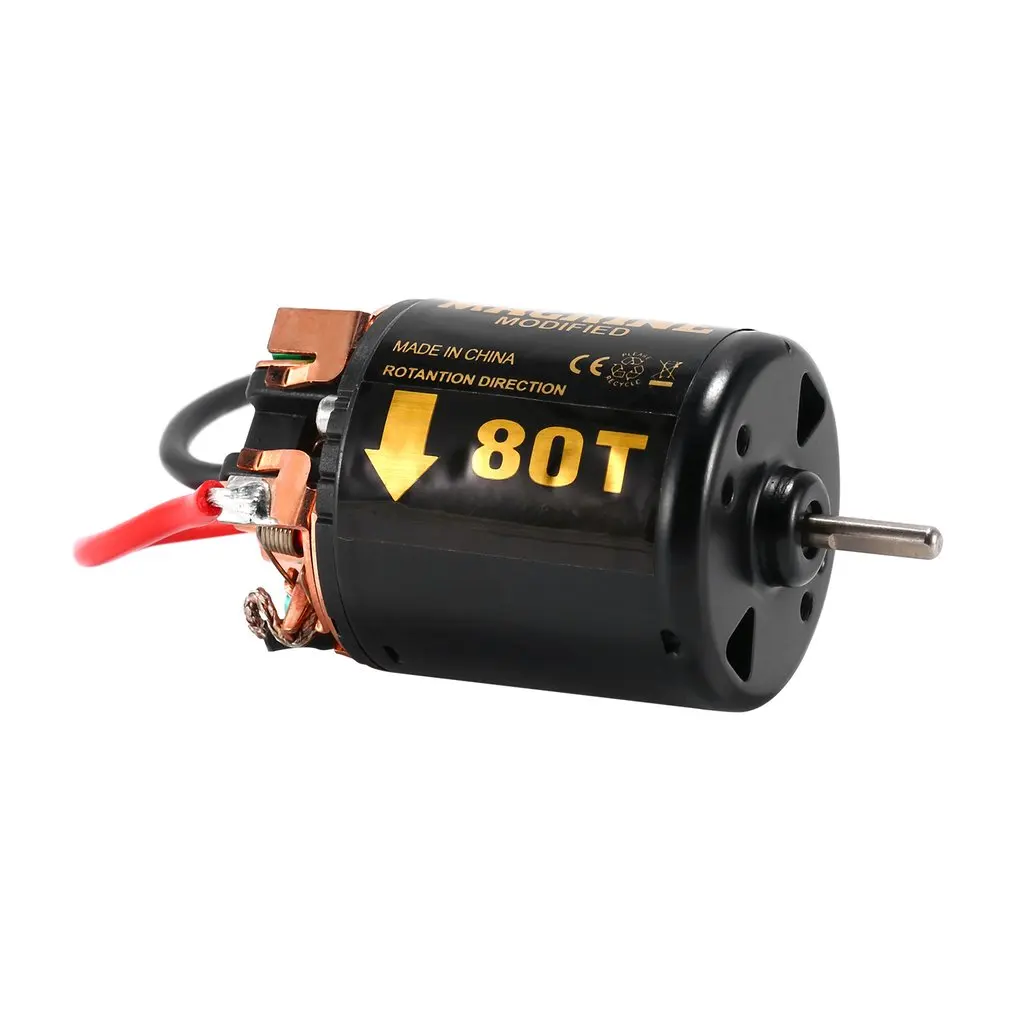 

Brushed Motor RC Car 540 13T 21T 80T For 1:10 RC Crawler Traxxas TRX4 Axial SCX10 AXI03007 90046 RC4WD D90 MST