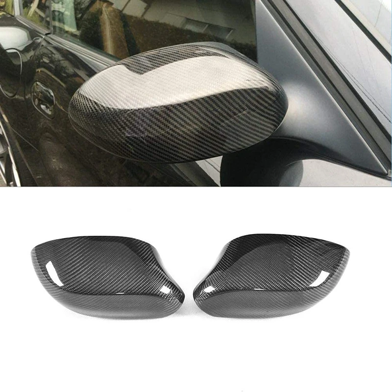 Cubiertas de espejo retrovisor lateral de fibra de carbono para coche, Protector para Bmw Z4 E85 2002-2008