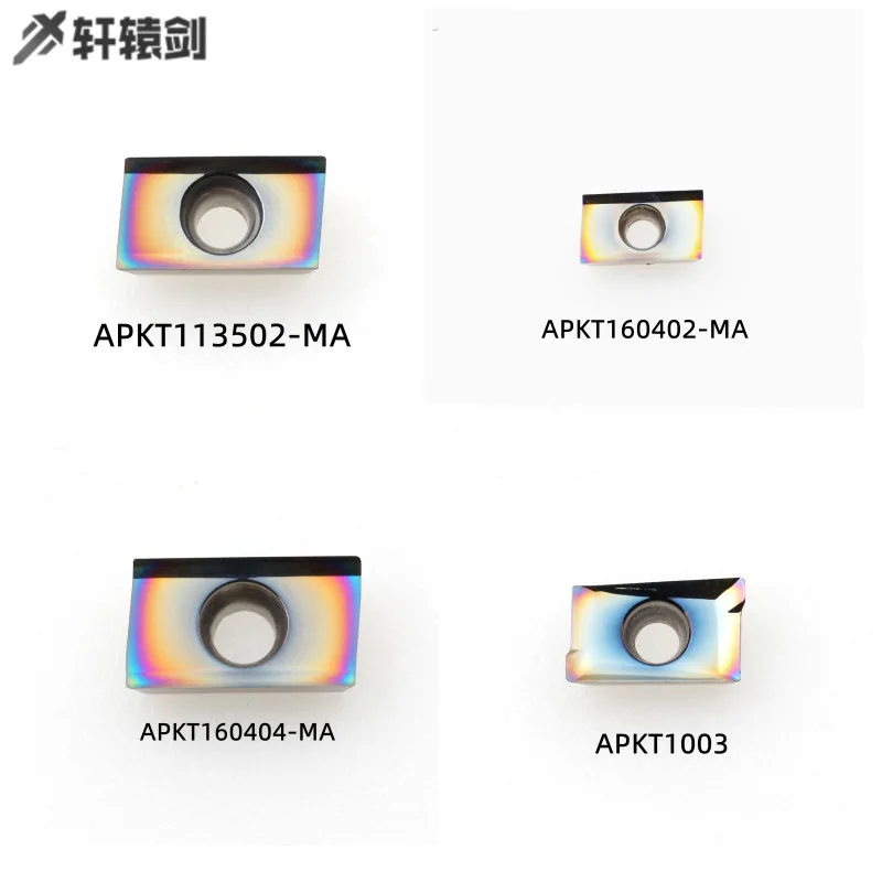 10 шт. APKT10 APKT11 APKT16 RCGT10 RCGT12 SEHT1204AFFN MA3 G2 MA X83 твердосплавные вставки для токарного