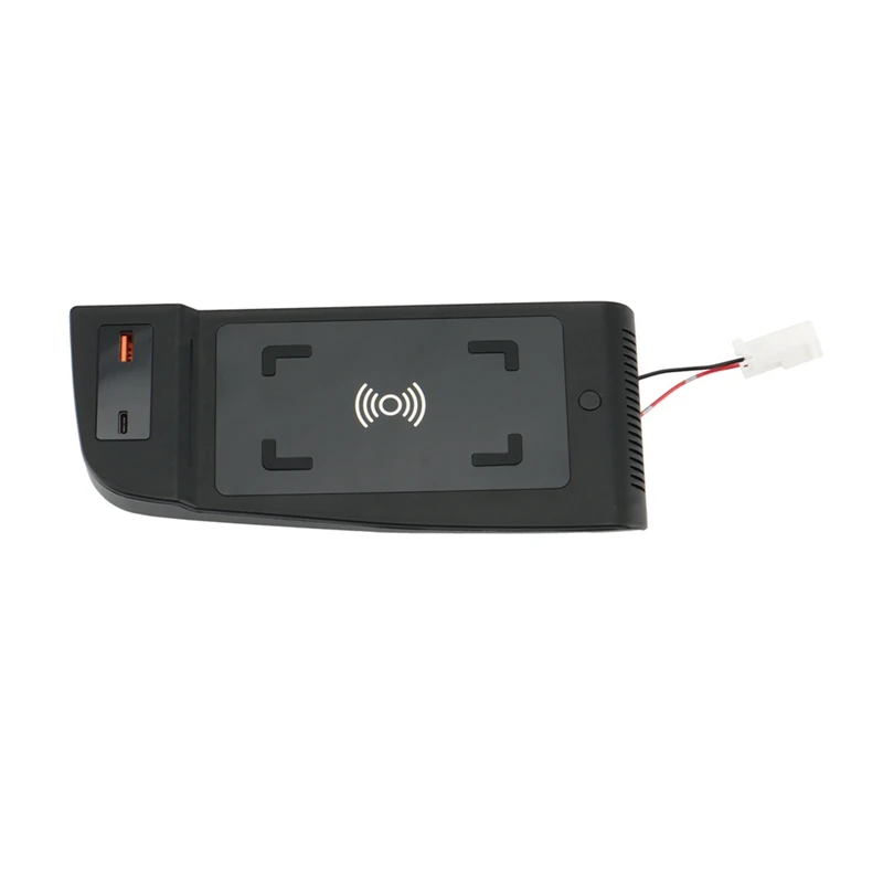 

1 Piece Car Wireless Charging Pad Phone Fast Charger Plate Panel Accessory For Toyota Alphard AH30 Vellfire 2015-2022 (RHD)