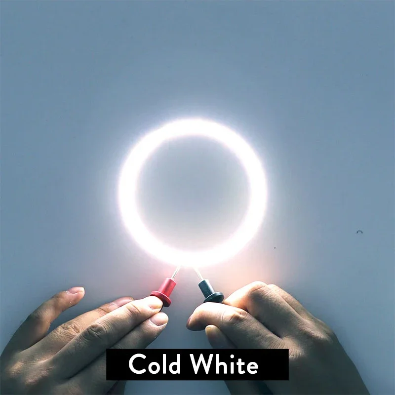 Годовой светодиод COB Angel Eyes DC 12 В 24 В 25 мм-110 мм 2,5 Вт-12 Вт COB Чип на алюминиевой плате Кольцо Светодиодный источник холодного теплого белого света годовой сборник заданий 4 5 лет