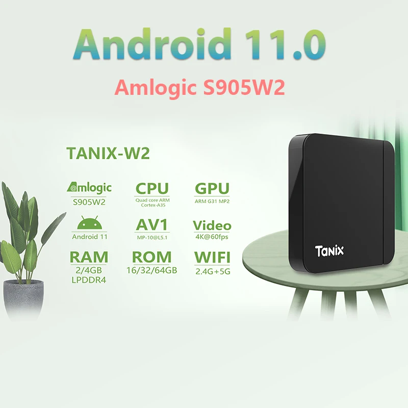 Tanix w2 s905w2. Tanix w2 s905w2