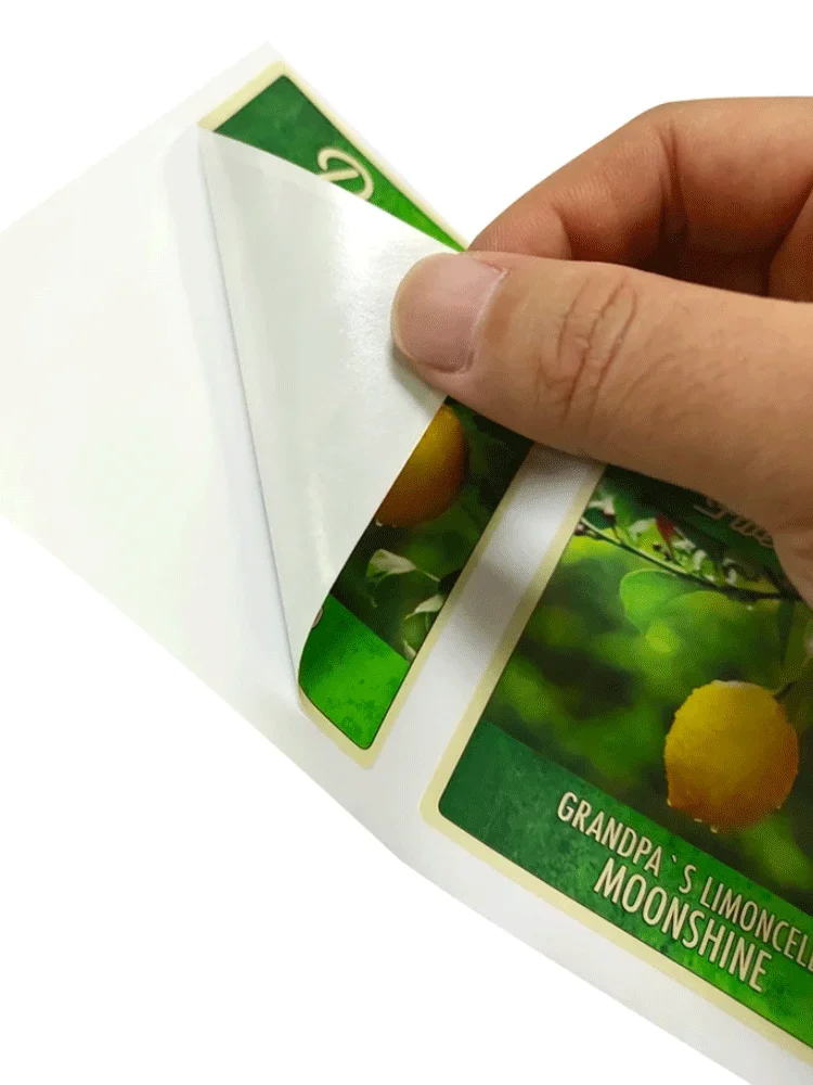 Наклейки на бутылки с логотипом заказ