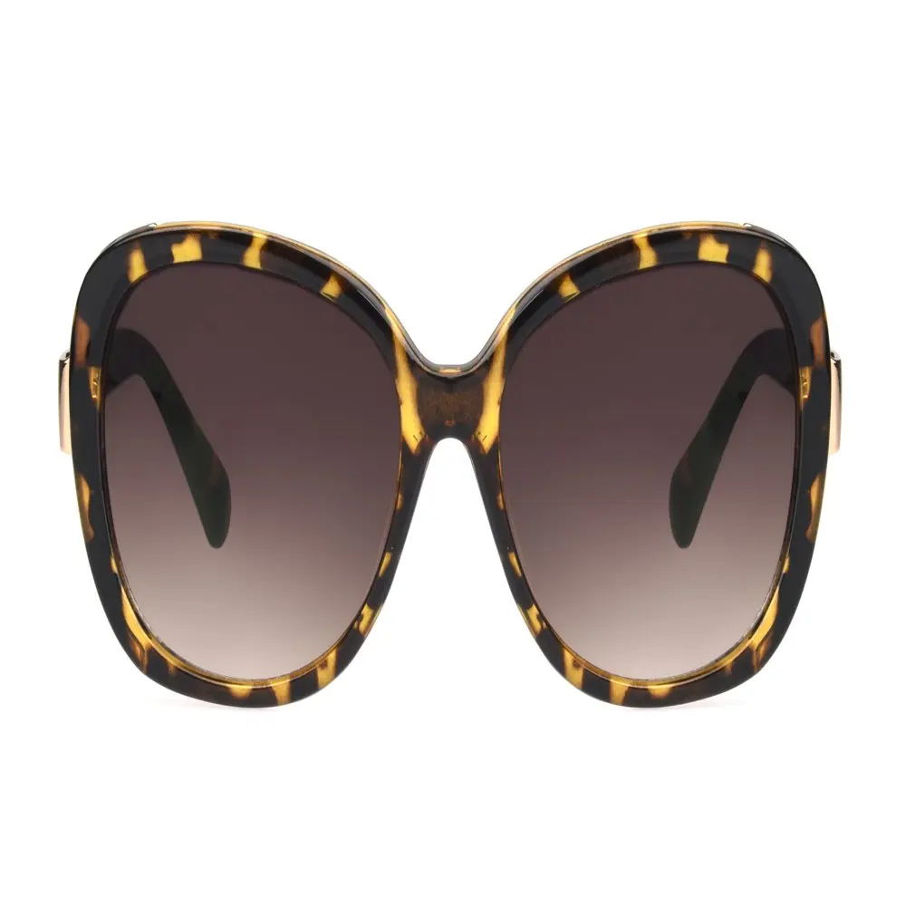 

Women`s Square Crystal Tort Sunglasses