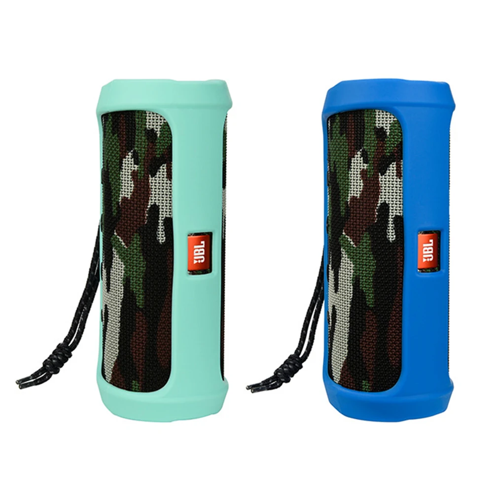 Мягкий силиконовый чехол для JBL Flip4 противоударный водонепроницаемый защитный