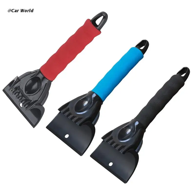 

6XDB Winter Ice Scraper Frost Remove Snow Shovel for Car Home Camping Outdoor Kitchen