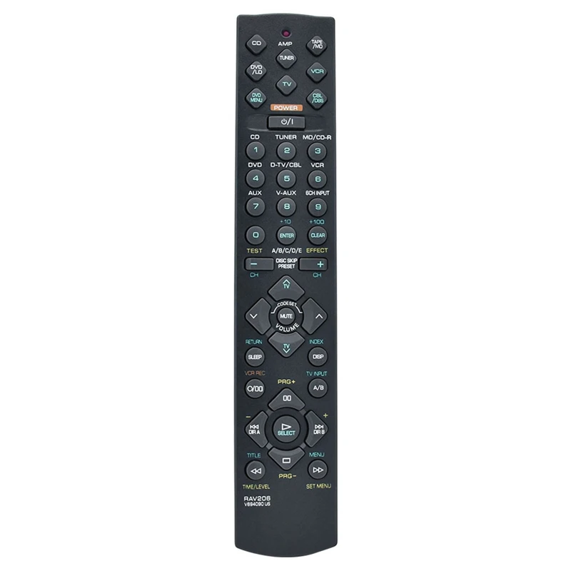

Новый Сменный пульт дистанционного управления RAV206 V694090US для Аудио Видео AV-ресивера Yamaha