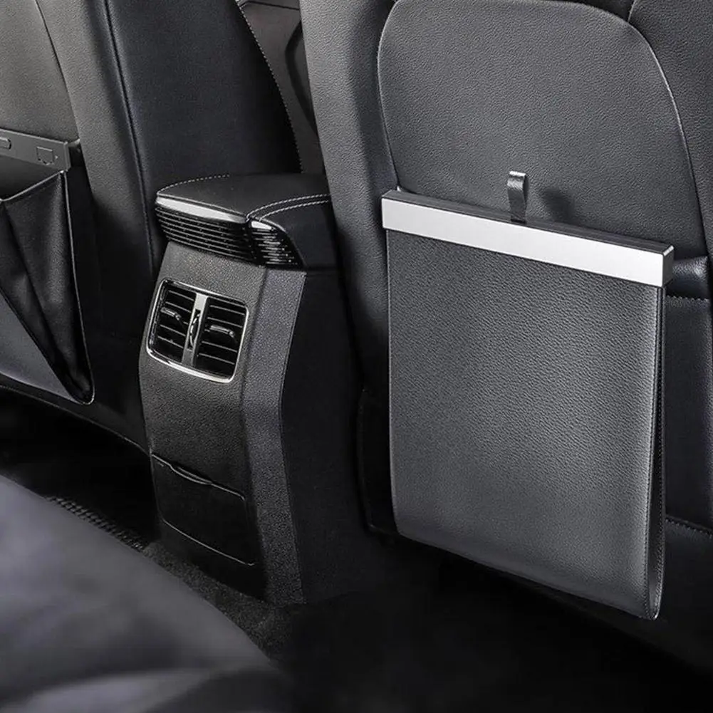 

Car Trash Can Interior Garbage Can For Seat Back Collapsible Small Car Trash Hanging Bag Car Garbage Storage Car Accessories