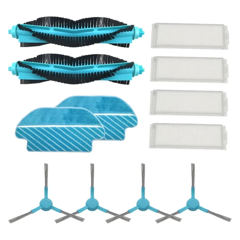 

SANQ Main Side Brush Hepa Filter Mop Rag Replacement For Wonders Living Dynaking R9 Robotic Vacuum Cleaner Spare Parts