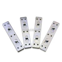 durable 4pcs furniture bed hinges hanging brackets invisible hidden insert hanging buckles furniture bed latches connect fitting