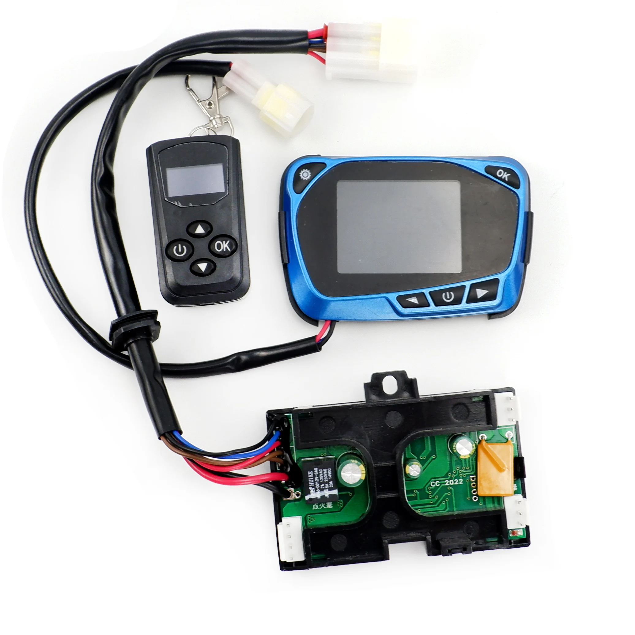 

12 В воздушный дизельный обогреватель, ЖК-монитор, переключатель управления, плата контроллера, материнская плата, дисплей, пульт дистанционного управления для автомобиля, фургон, кемпера