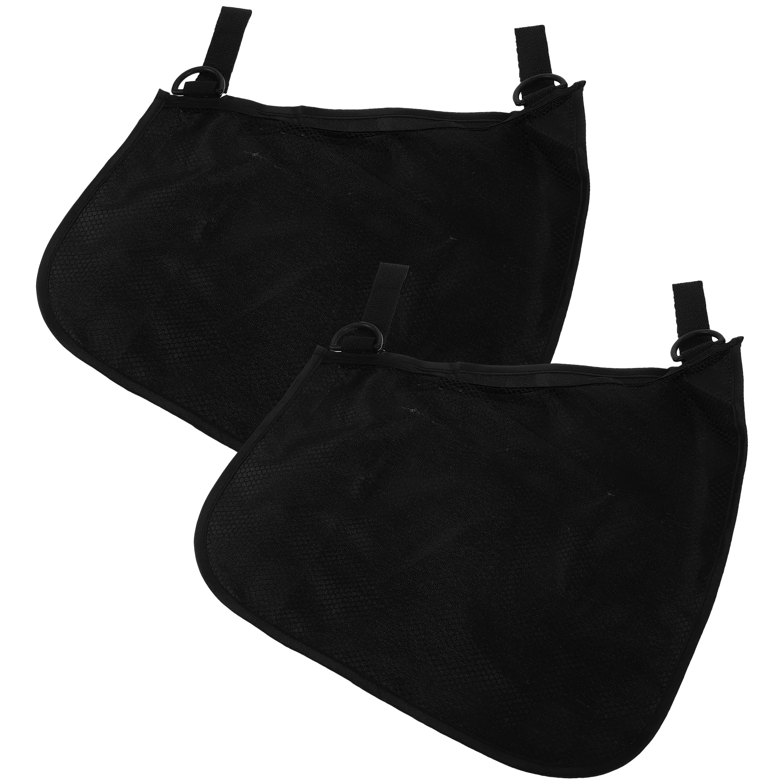 

2 pcs Side Sling Stroller Bag Portable Stroller Storage Mesh Bag Baby Stroller Storage Bags