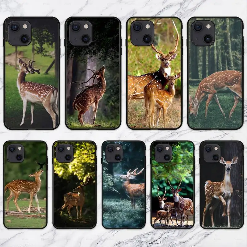 

Чехол для телефона Sika deer для iPhone 11 12 Mini 13 14 Pro XS Max X 8 7 6s Plus 5 SE XR