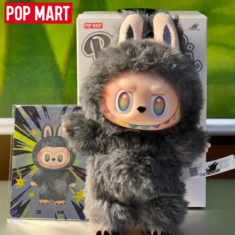 Фото POP MART The Monsters Labubu Big Into Energy Series V3 Виниловая кукла-подвеска, серия Blind Boxes, кавайная фигурка, брелок-кукла, подарок на Рождество №1