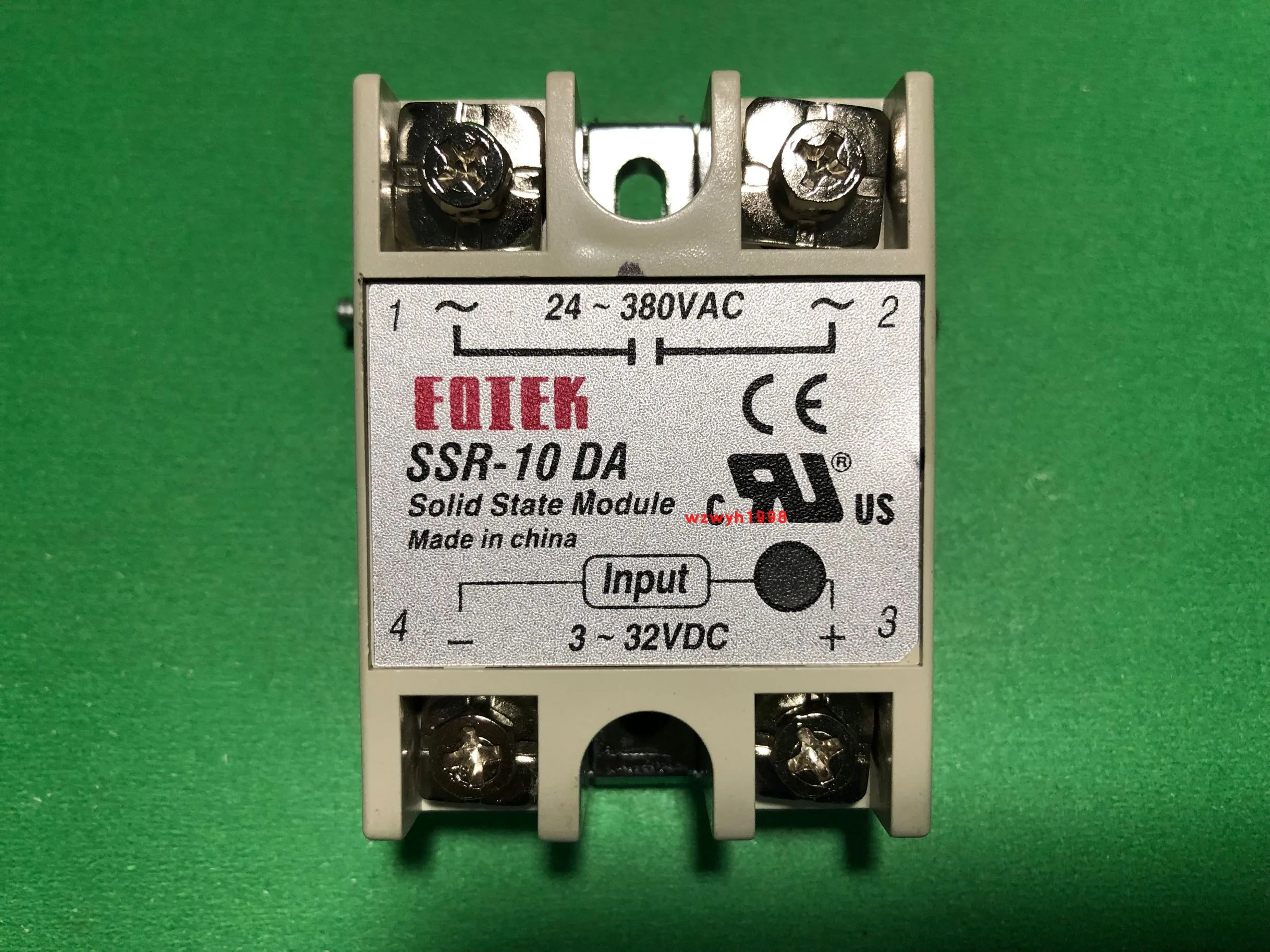

SSR-40DA твердотельное реле Φ DC control AC SSR-10DA 3 шт