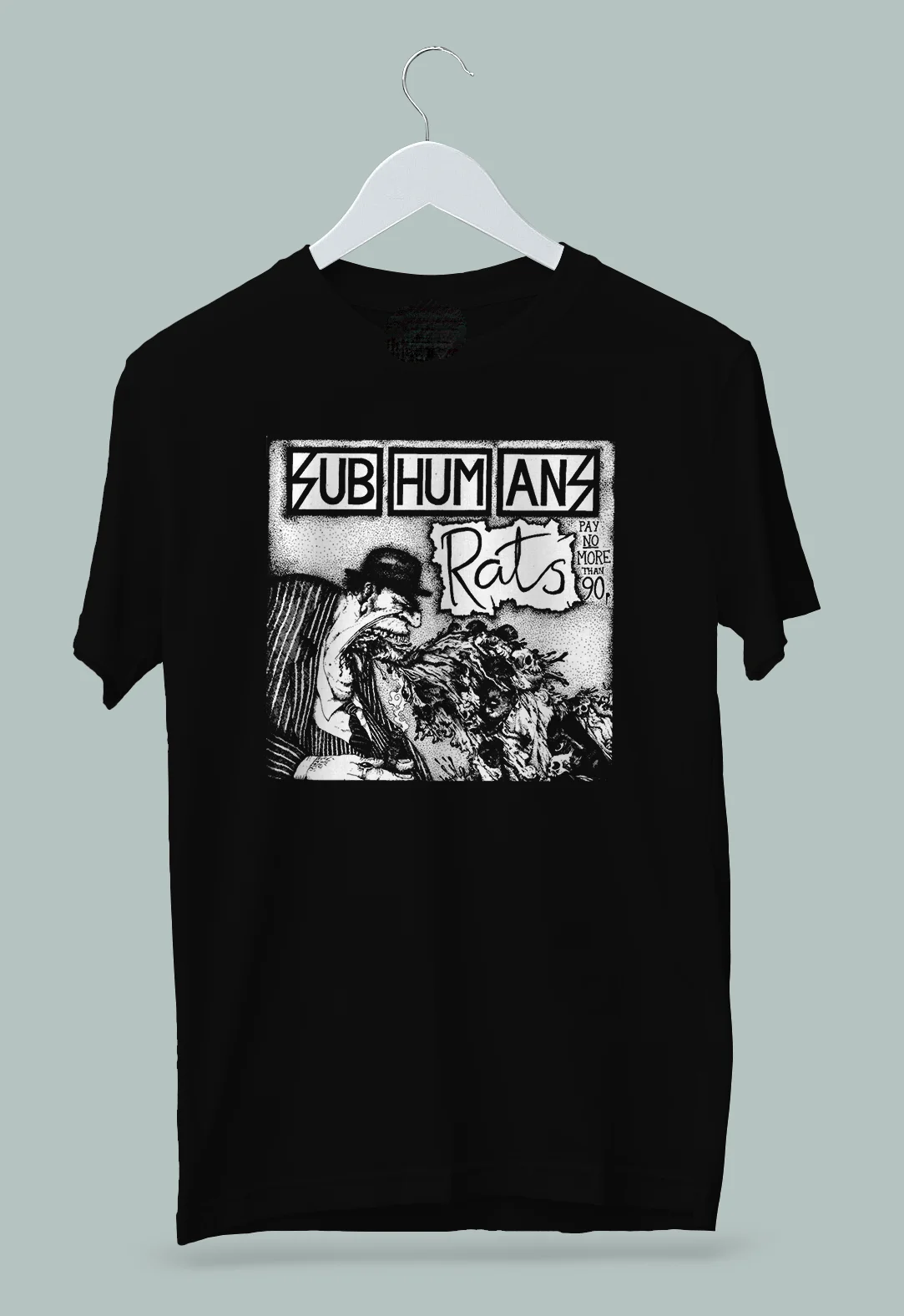 

Vintage Subhumans British Music Band CottonT-Shirt Tee Shirts