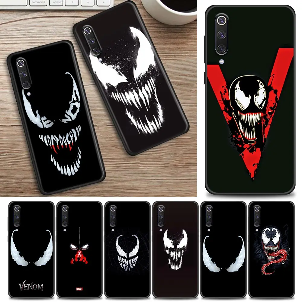 

Marvel Avengers Heros Venom For Xiaomi Mi 13 12 12T 11 11T 10 9SE 9 CC9 8SE 8 6 6X 5 5S 5X Pro Tpro Lite Plus Phone Case Funda