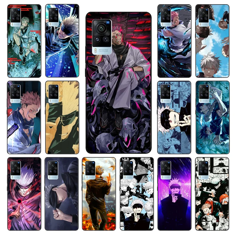 

Jujutsu Kaisen Satoru Gojo anime Phone Case For VIVO V21E V21 V23 V23E V2109 Y53S Y33S Y55 Y76 Y31 Y21 Y72 Y01 Y21S Y11S