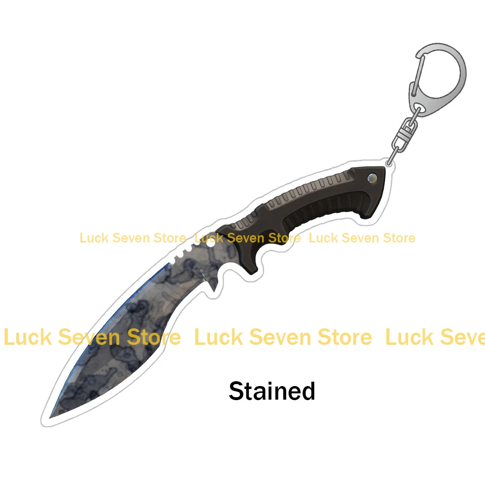 Брелок-подвеска для сумки CS2 GO Kukri Knife Case Hardened Fade Safari Mesh Slaughter Skins из акрила, праздничный подарок, аниме-игрушка (art.: 3920cd0ae2875) - 3920cd0ae2875