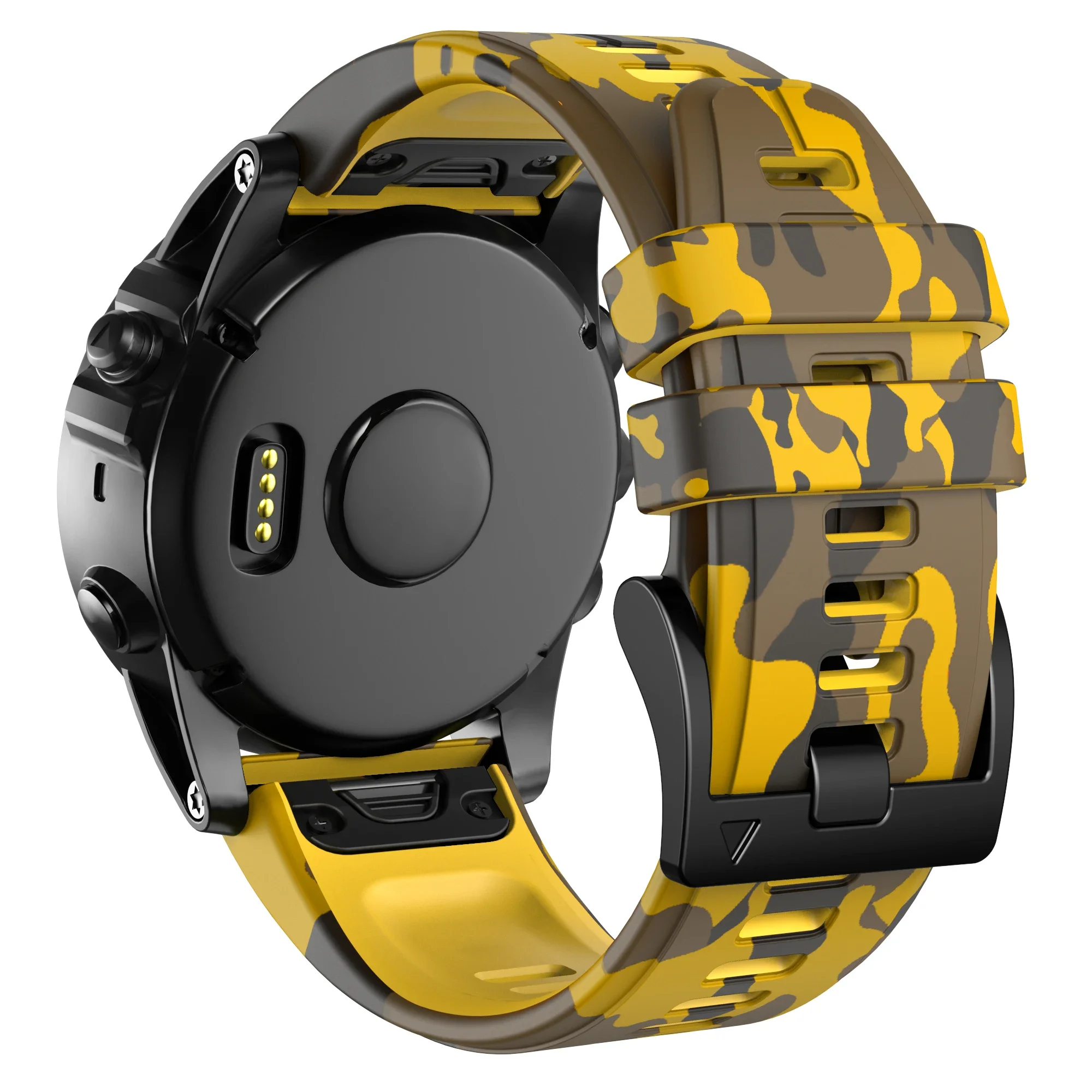 Спортивный силиконовый ремешок с модным принтом 26 22 мм для Garmin Fenix E 47 8 5 5X Plus 7 7X 6 6X