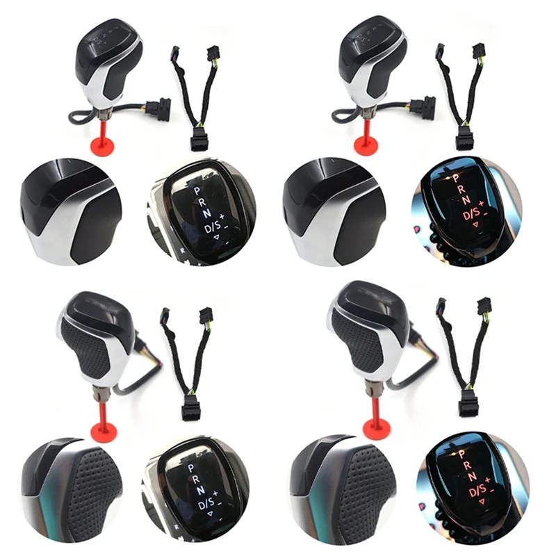 Электронная ручка переключения передач светодиодная для VW Golf MK6 MK7 Passat B7 B8 Tiguan MK2 DSG