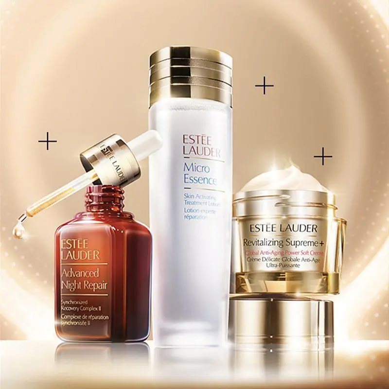 Фото Estee Lauder костюм из трех предметов для активирующего лечения кожи лосьон мл + Многофункциональный крем wisdom 75 мл + восстанавливающая мышечная эссенция 50 мл №3