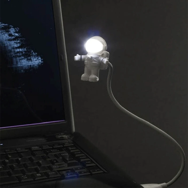 

USB Night Light Eye Protection Desk Lamp for Adjustable Laptop PC Notebook Reading Light Astronaut Led Lamp Room Lights Flexible