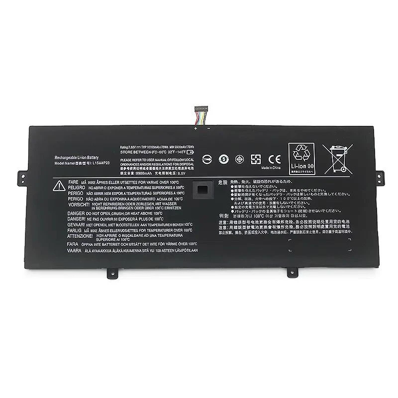 Аккумулятор L15M4P23 L15M4P21 L15C4P22 L15C4P21 для ноутбука Lenovo Yoga 910-13IKB 910 13 80VF 5 Pro(512G) 7 68 V 78Wh