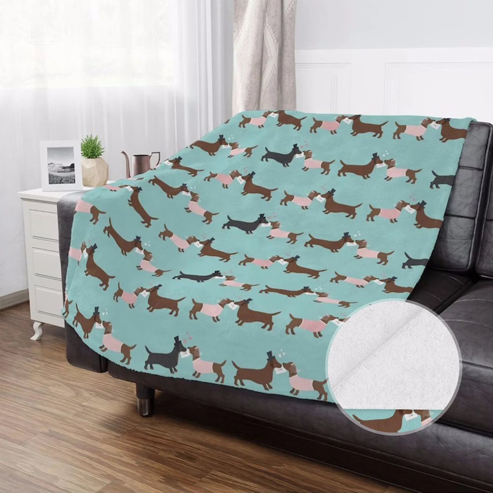 

Милое одеяло для собаки, мягкое одеяло, мультяшное Флисовое одеяло, теплое одеяло, домашняя мебель, одеяло, декоративное одеяло