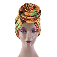 women hair loss scarf cancer soft cap muslim flower turban hat hijab head wrap