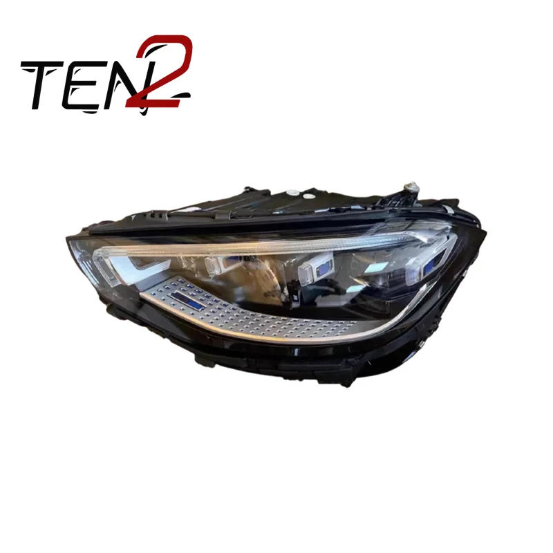 Фото Для 2021-NOW MERCEDES-BENZ W223 LED SCHEINWERFER LINKS цифровая светодиодсветильник фара в сборе №3