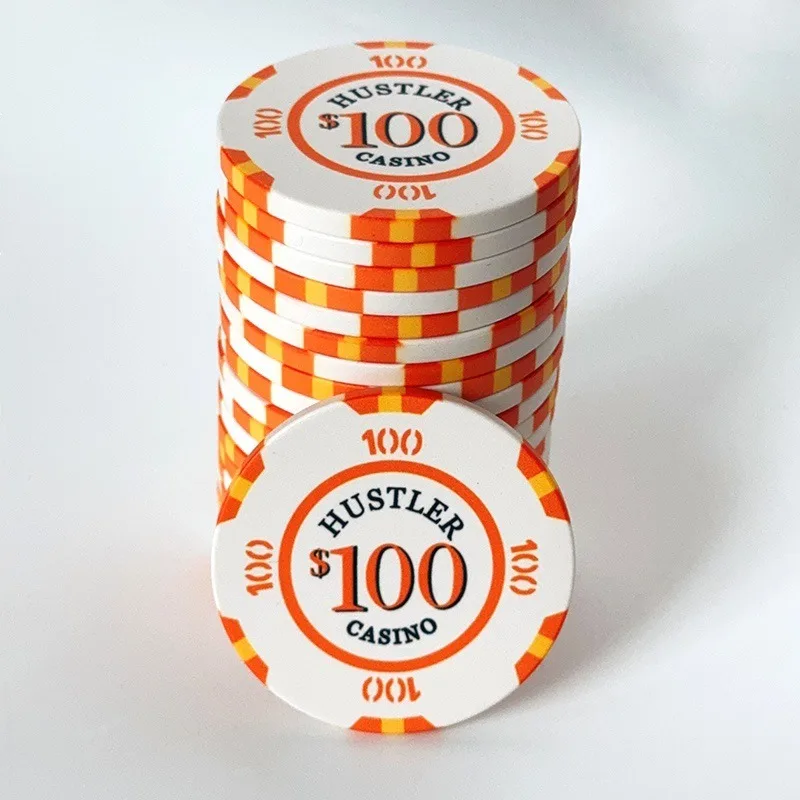 Новинка 2024 года 5 шт. керамические чипы Texas Holdɾm соответствующие специальные